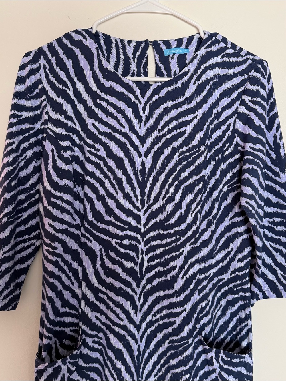 J. McLaughlin Catalyst Dress Tiger Eye Print - Picture 3 of 7